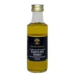 Black truffle - flavoured extra virgin olive oil