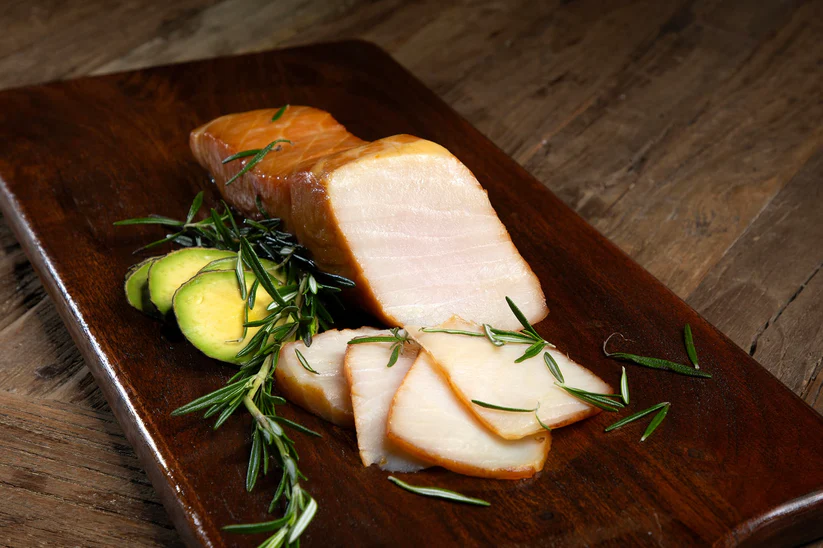 Cold Smoked White Sturgeon - Image 2